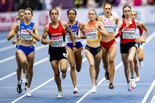 Les douleurs au talon n'ont pas empêché Lore Hoffmann de se hisser en finale du 800 mètres.